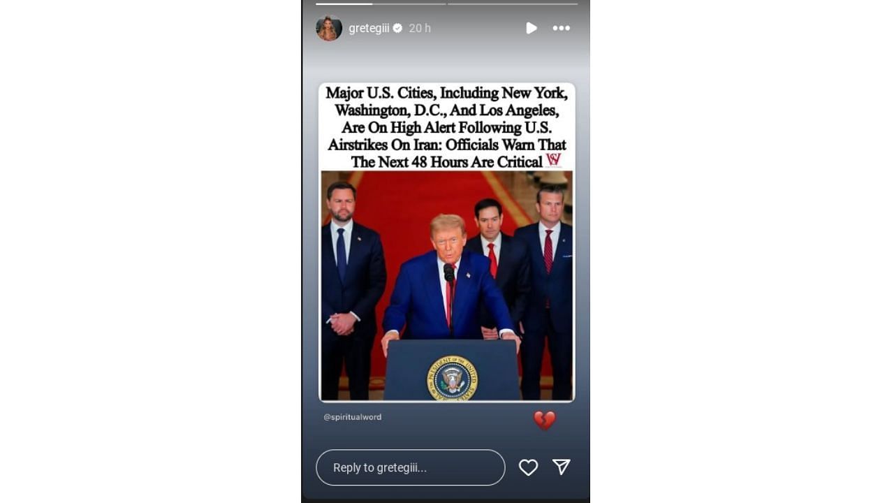 (Source: Via Instagram/ @Greta Griffin)